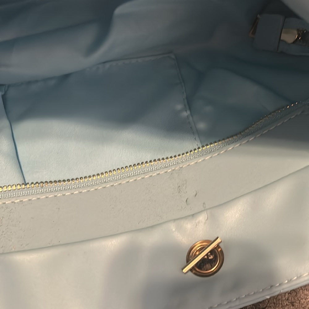 Badgley Mishka baby blue tote - Picture 3 of 6